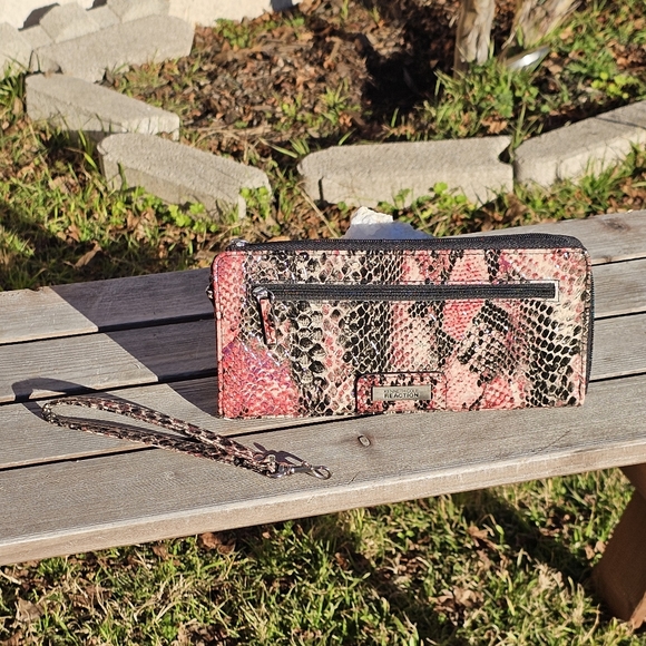 Kenneth Cole Reaction python print wristlet - Picture 4 of 7